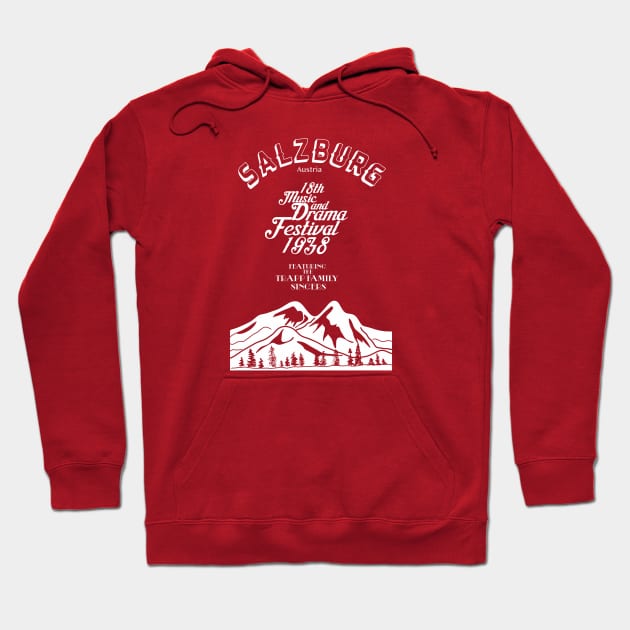 The Salzburg Festival of Music and Drama Hoodie by PanicMoon